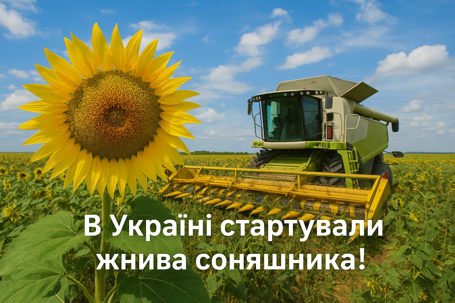 збір соняшника