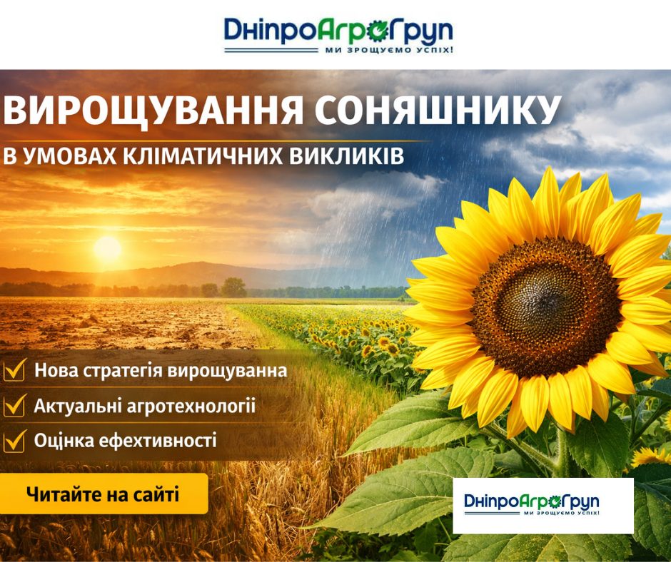 вирощування соняшнику